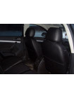 Модельные авточехлы для Skoda Octavia A5 (2006-2013) из экокожи Premium, черный Модельные авточехлы для Skoda Octavia A5 (2006-2013) из экокожи Premium, черный