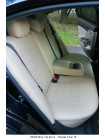 Модельные авточехлы для Mitsubishi Pajero Sport II (2008-2015) из экокожи Premium, бежевый
