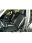 Модельные авточехлы для Peugeot 107 (2005-2014) из экокожи Premium, черный Модельные авточехлы для Peugeot 107 (2005-2014) из экокожи Premium, черный