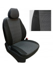 Модельные авточехлы для Peugeot Partner Tepee (2008-н.в.) из экокожи Premium и ткань жаккард (гобелен) Модельные авточехлы для Peugeot Partner Tepee (2008-н.в.) из экокожи Premium и ткань жаккард (гобелен)