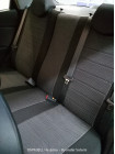Модельные авточехлы для Mitsubishi Pajero Sport II (2008-2015) из экокожи Premium и ткань жаккард (гобелен)